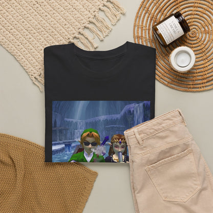 Hyrule Heroes Chilling In Ice Cavern