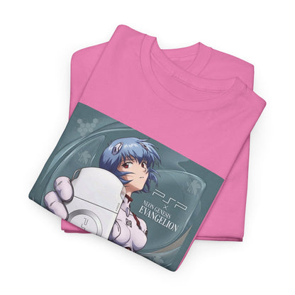 Rei Ayanami Holds PSP Console Tee