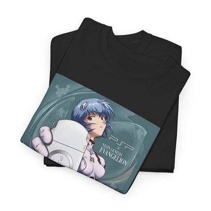 Rei Ayanami Holds PSP Console Tee