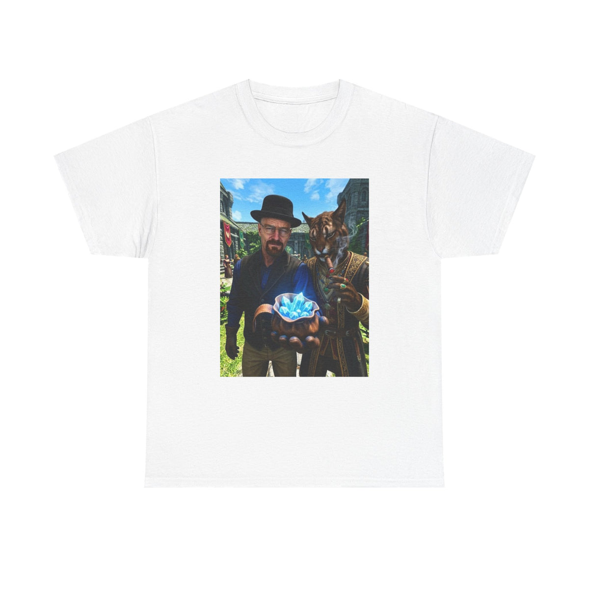 Walter White And Khajiit With Blue Crystals (Design 4)