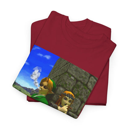 Link And Zelda Smoke Blunts Tee