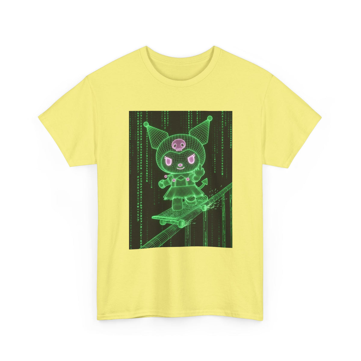 Cyberpunk Kuromi Skater Matrix Tee