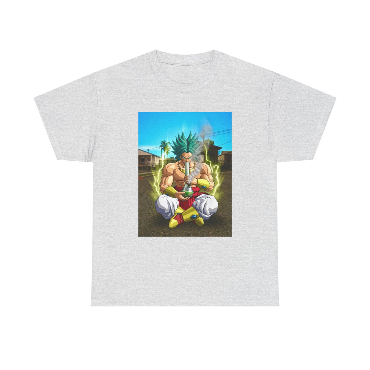 Legendary Saiyan Taking A Bong Rip Tee