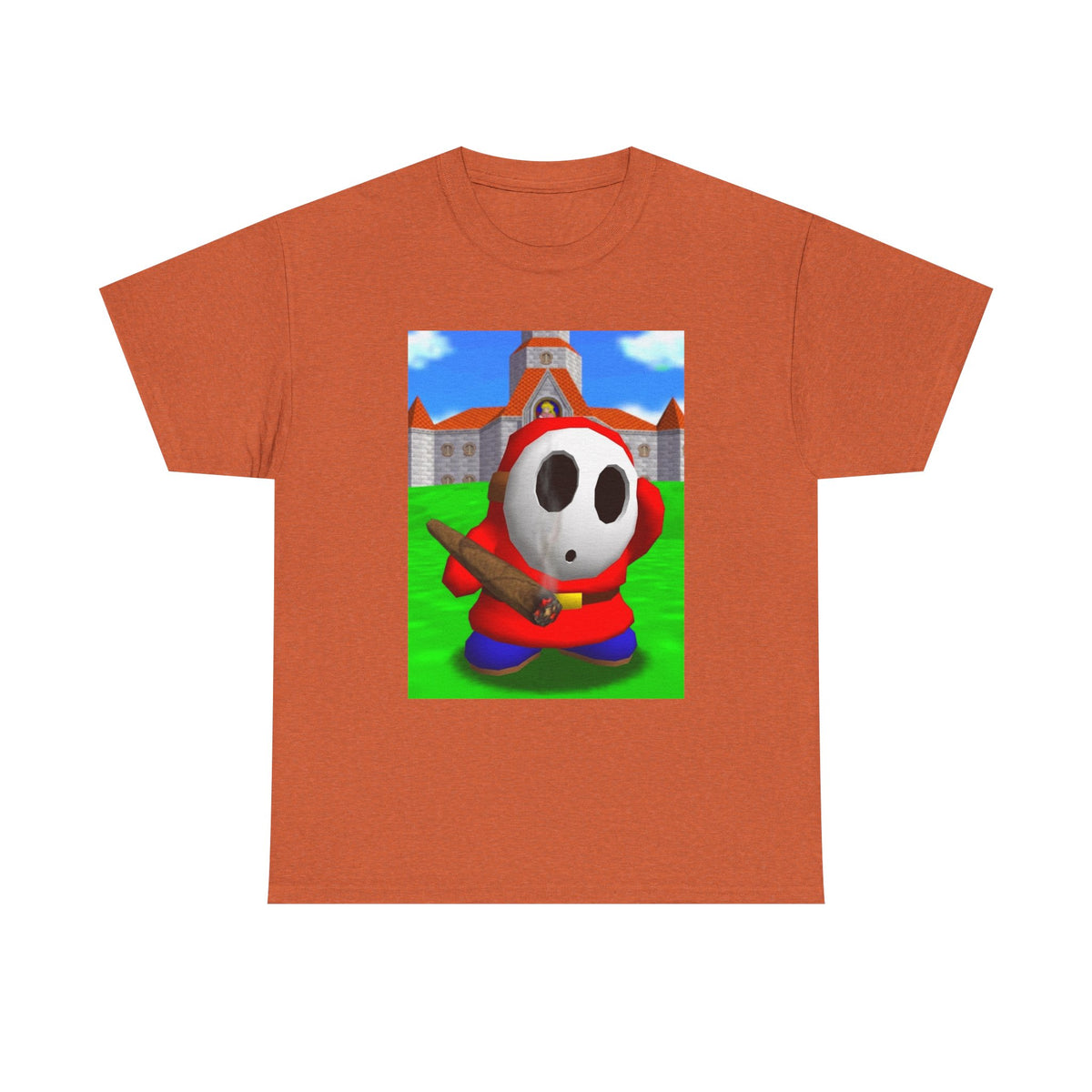 Shy Guy Puffing On Big Blunt Tee