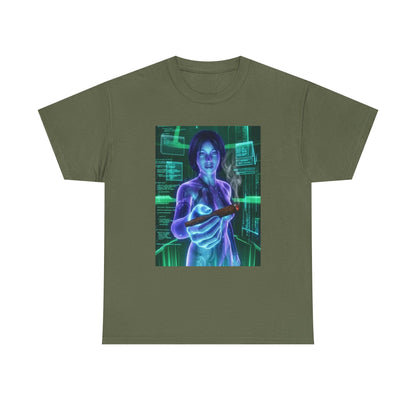 Hologram Goddess Offering You A Blunt