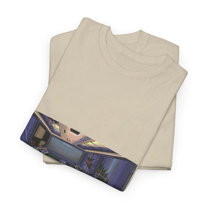 Dead As Fuck Text Graphic Tee