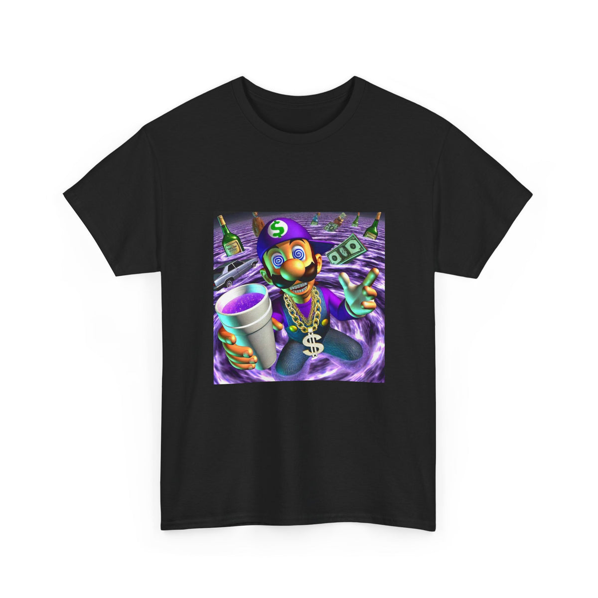 Digital Drip II Abstract Print Tee