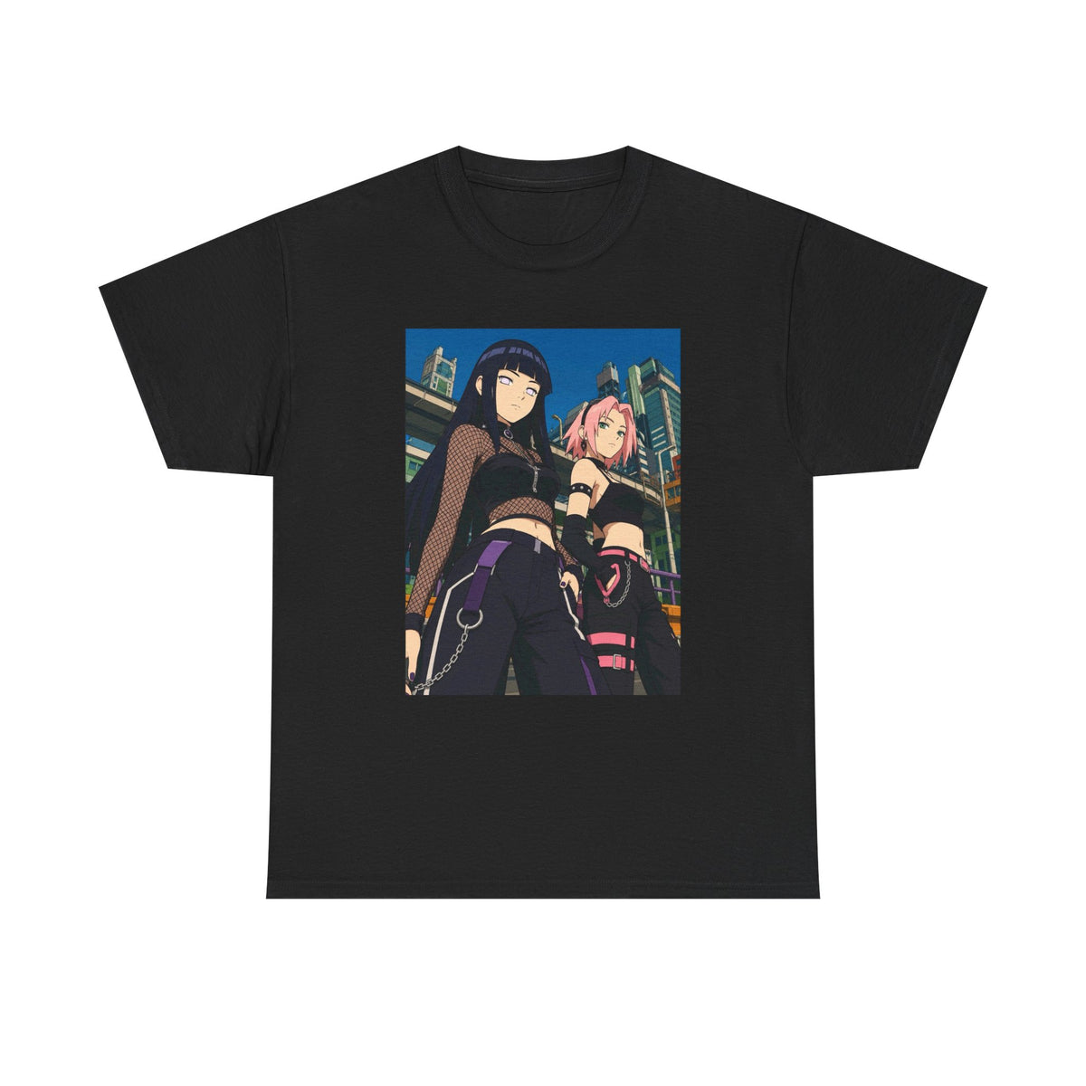 Hinata And Sakura E-Girl Style Tee