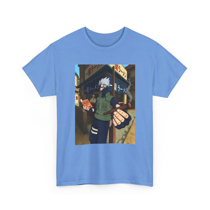 Kakashi Relaxing With Blunt And Book Tee
