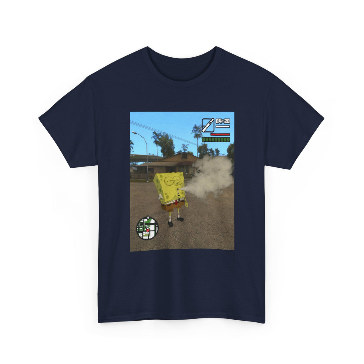 Spongebob 4:20 Grand Theft Auto Street Scene