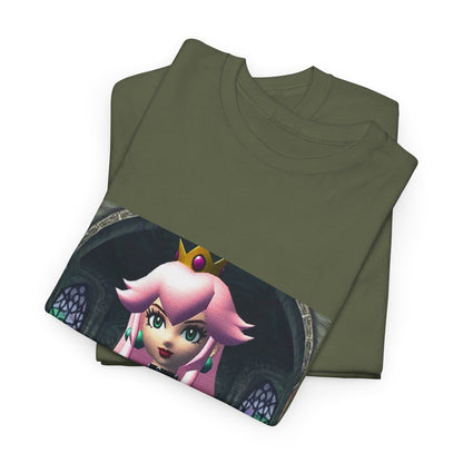 Goth Princess Peach In The Castle Tee