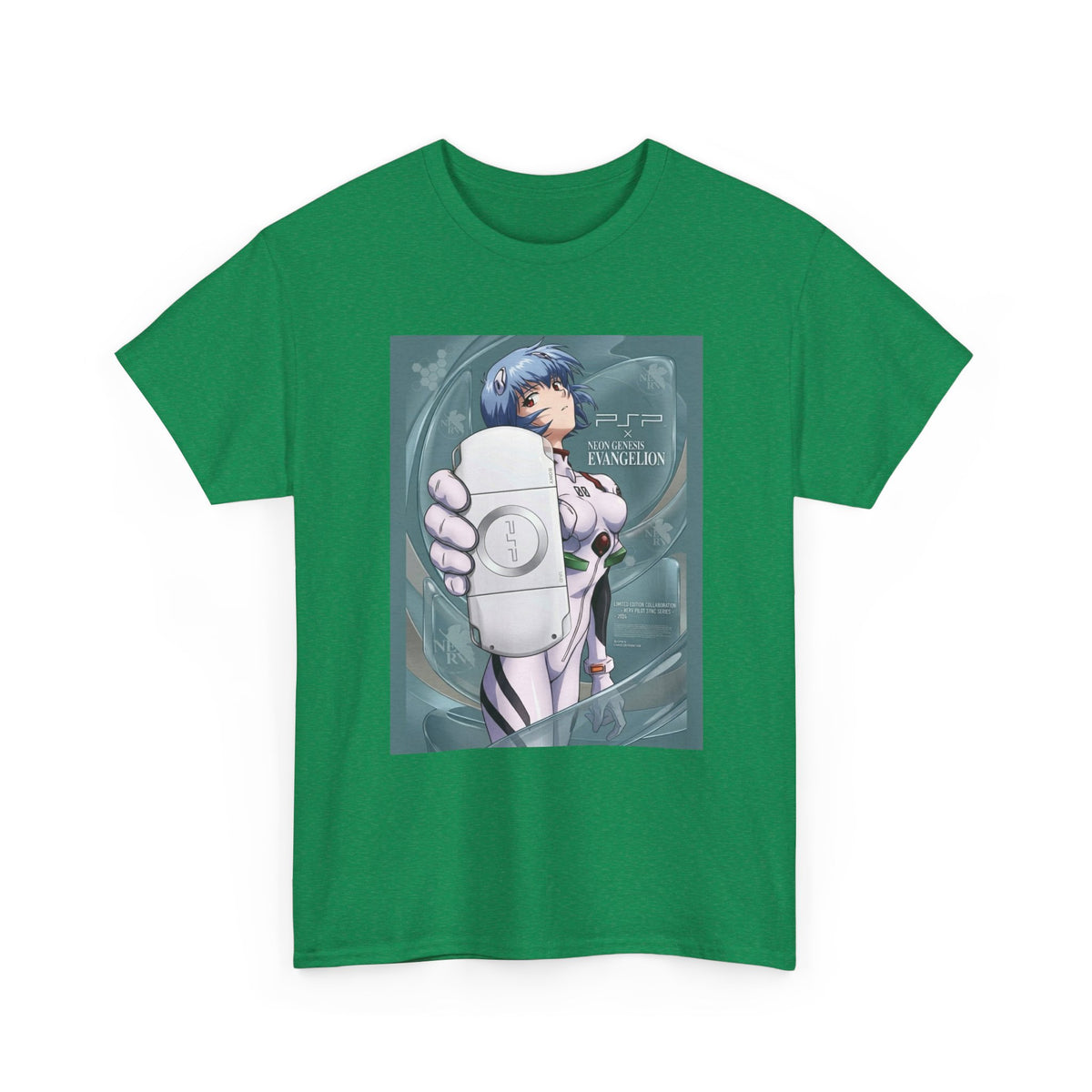 Rei Ayanami Holds PSP Console Tee