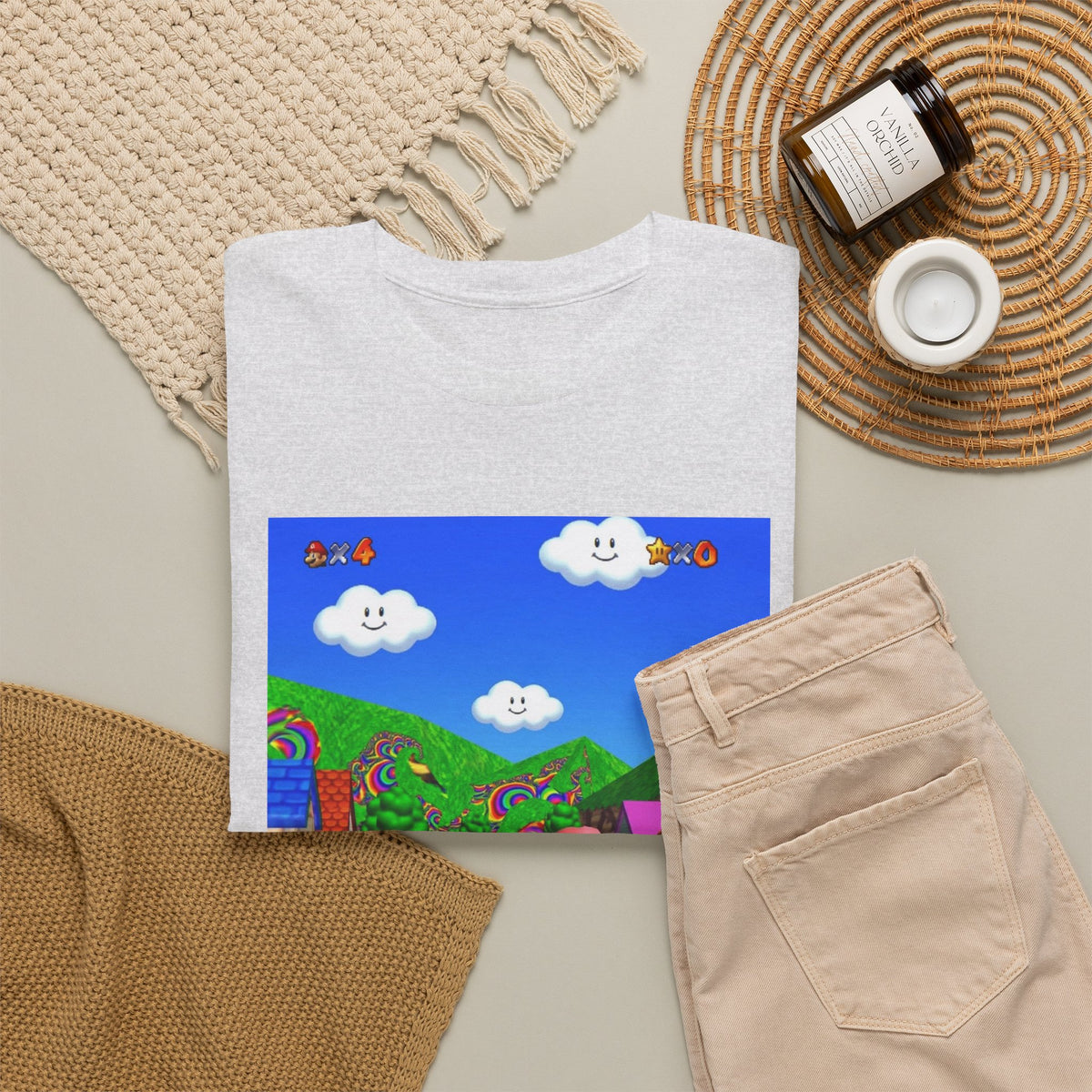 Mario Giving Mushroom & Peach Tripping