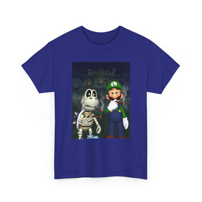 Luigi and Dry Bones Smoking Blunts Tee