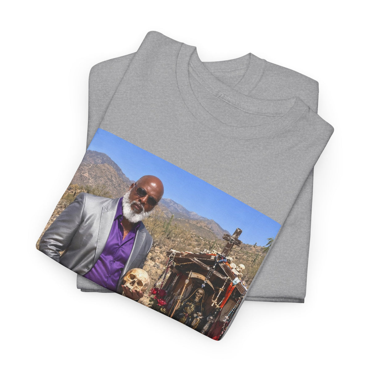 Dr. Clovis — Terra‑Gold Gilded Pistol