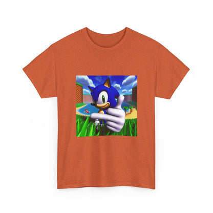 Sonic Giving Thumbs Up With Mario