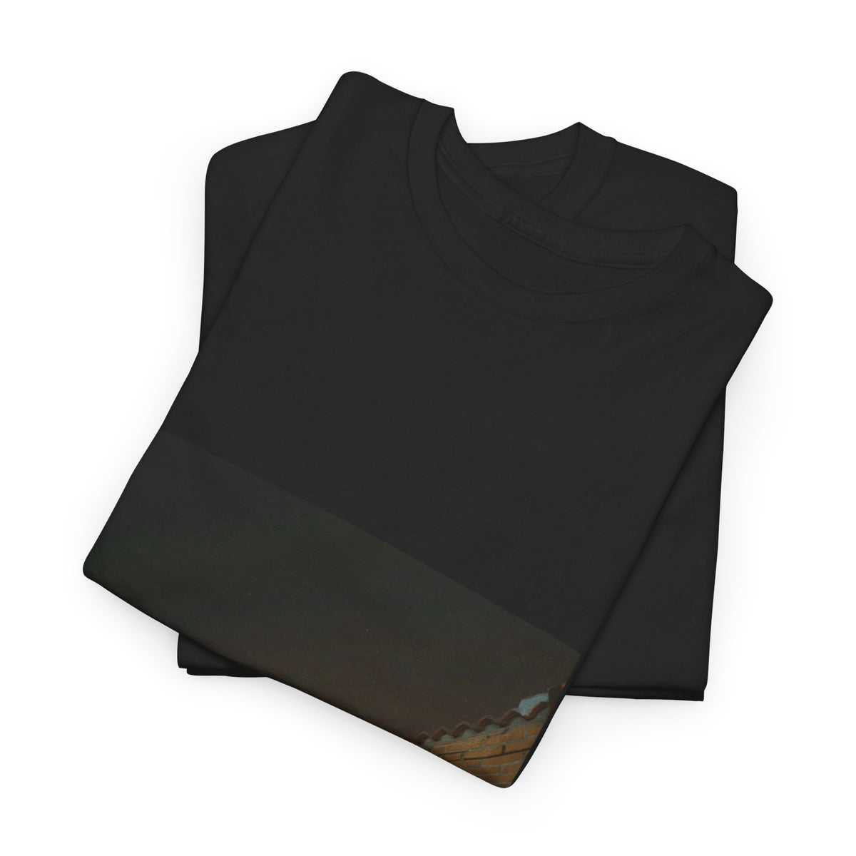 Neon Leaf Whisper Graphic Tee