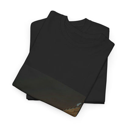 Neon Leaf Whisper Graphic Tee