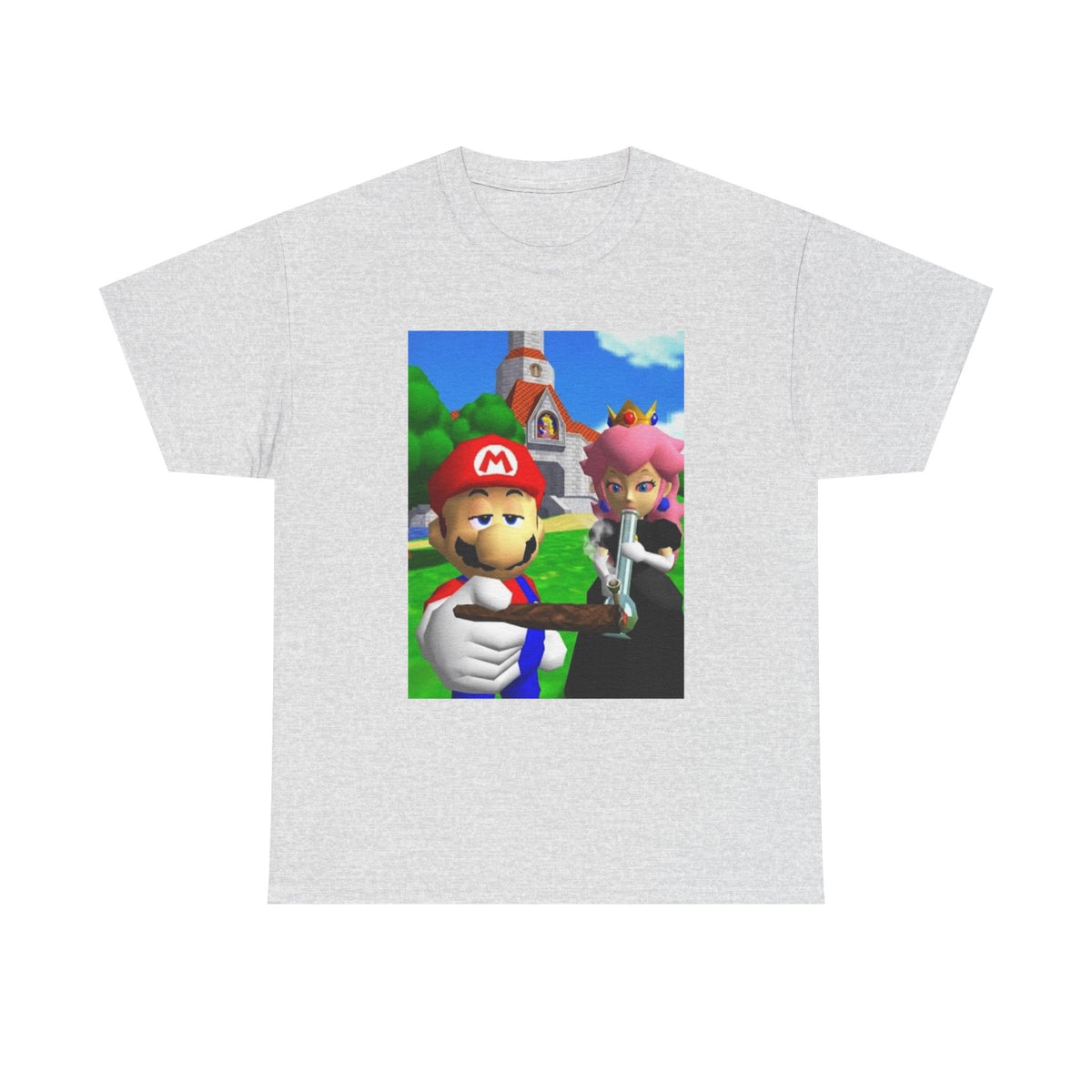 Mario & Peach Getting High At The Castle