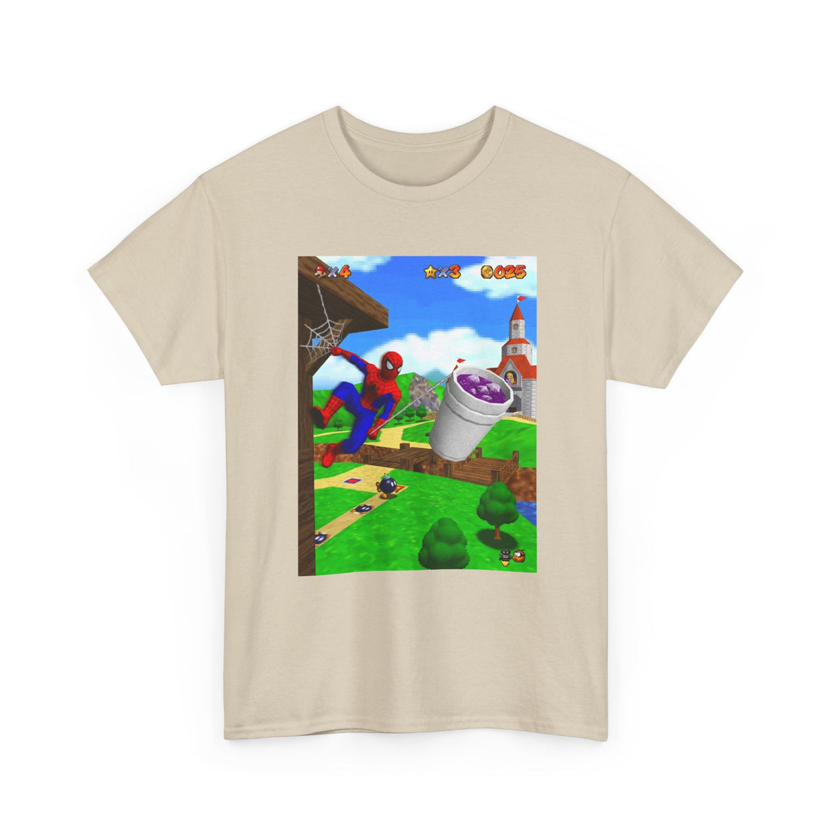 Spiderman Swinging With A Lean Cup Tee