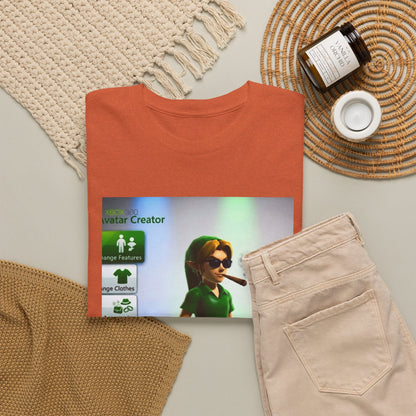 Xbox Avatar Link Smoking Blunt Tee