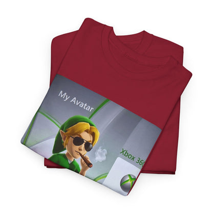 Stoner Link Xbox Avatar Puffing Blunt Tee