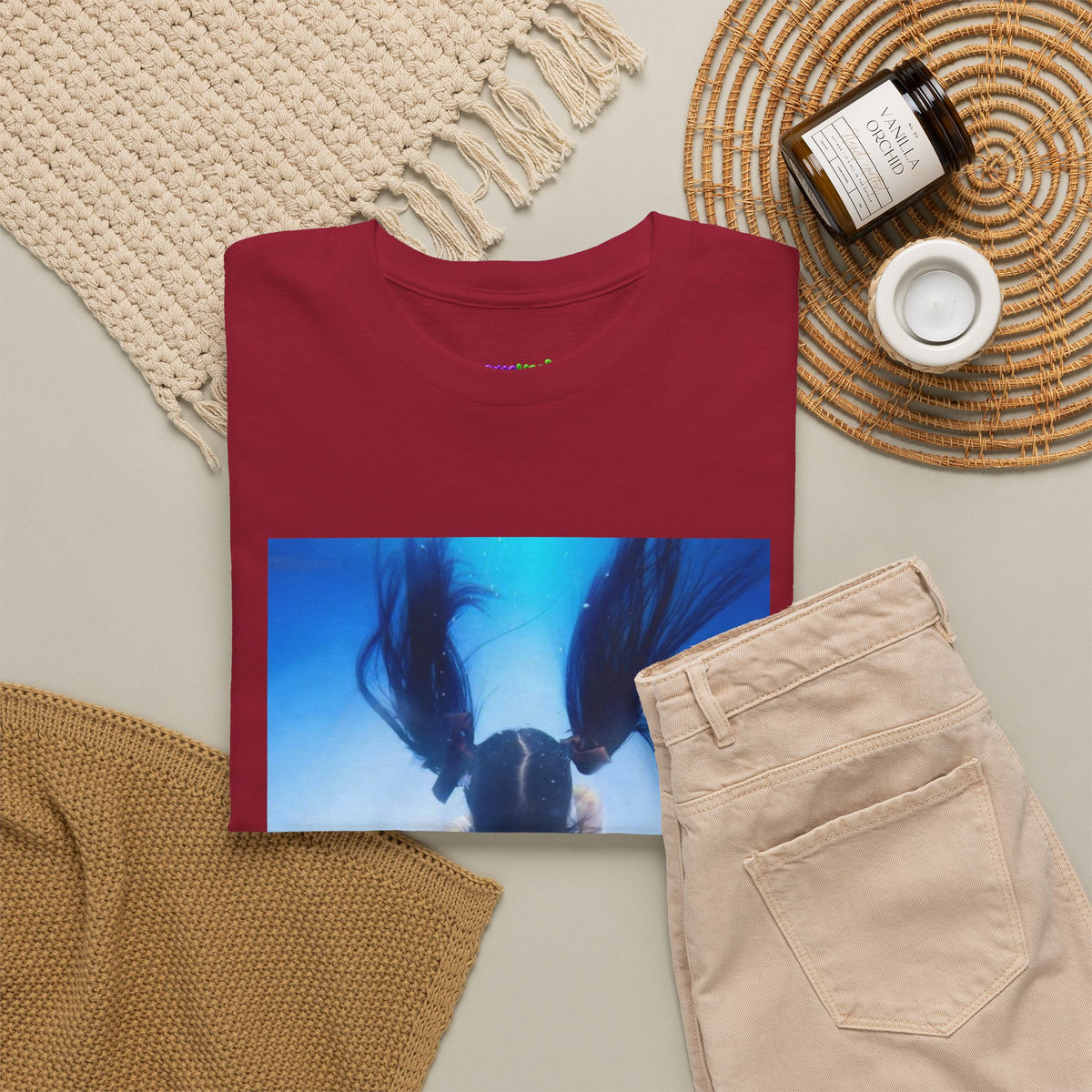 Neon Ganja Glow Graphic Tee