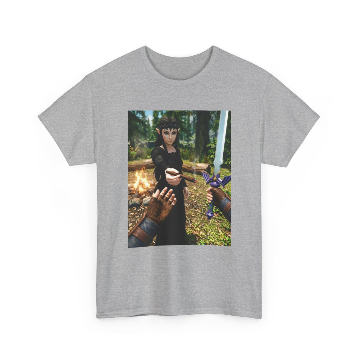 Dark Elf Princess Shares A Blunt Tee