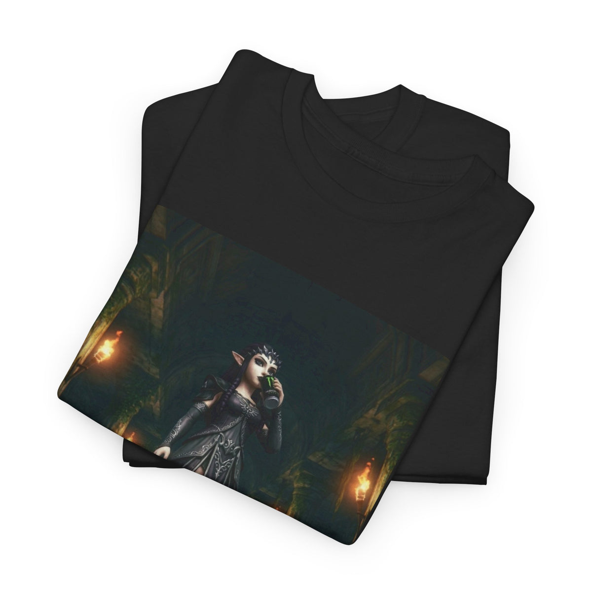 Dark Elf Warrior Energy Boost Tee