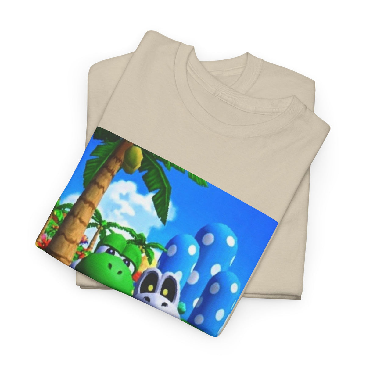 Yoshi And Dry Bones Flipping The Bird Tee (Design 6)