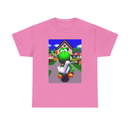 Yoshi Giving The Finger Tee