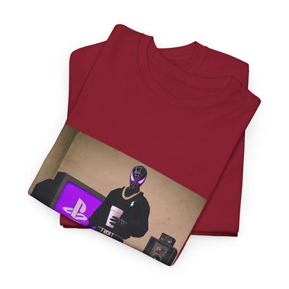 Miles Morales Gaming With Purple Haze