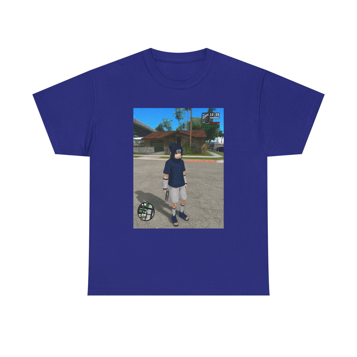 Sasuke Uchiha In San Andreas Tee