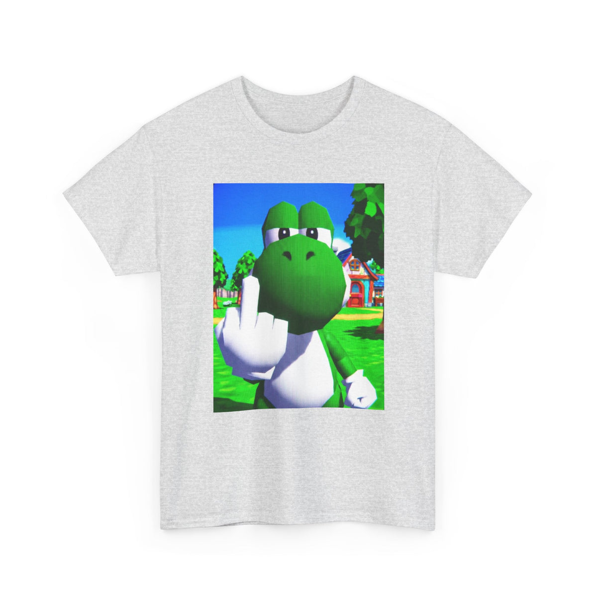Yoshi Giving The Finger Tee (Design 4)