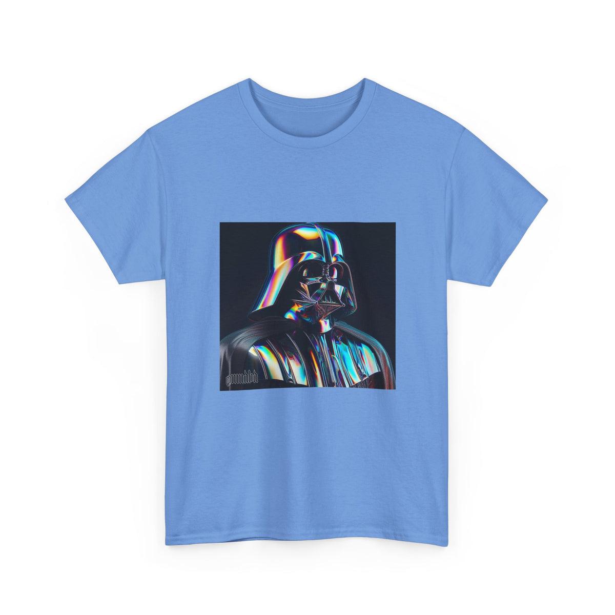 Holographic Dark Lord Vaporwave Icon Tee