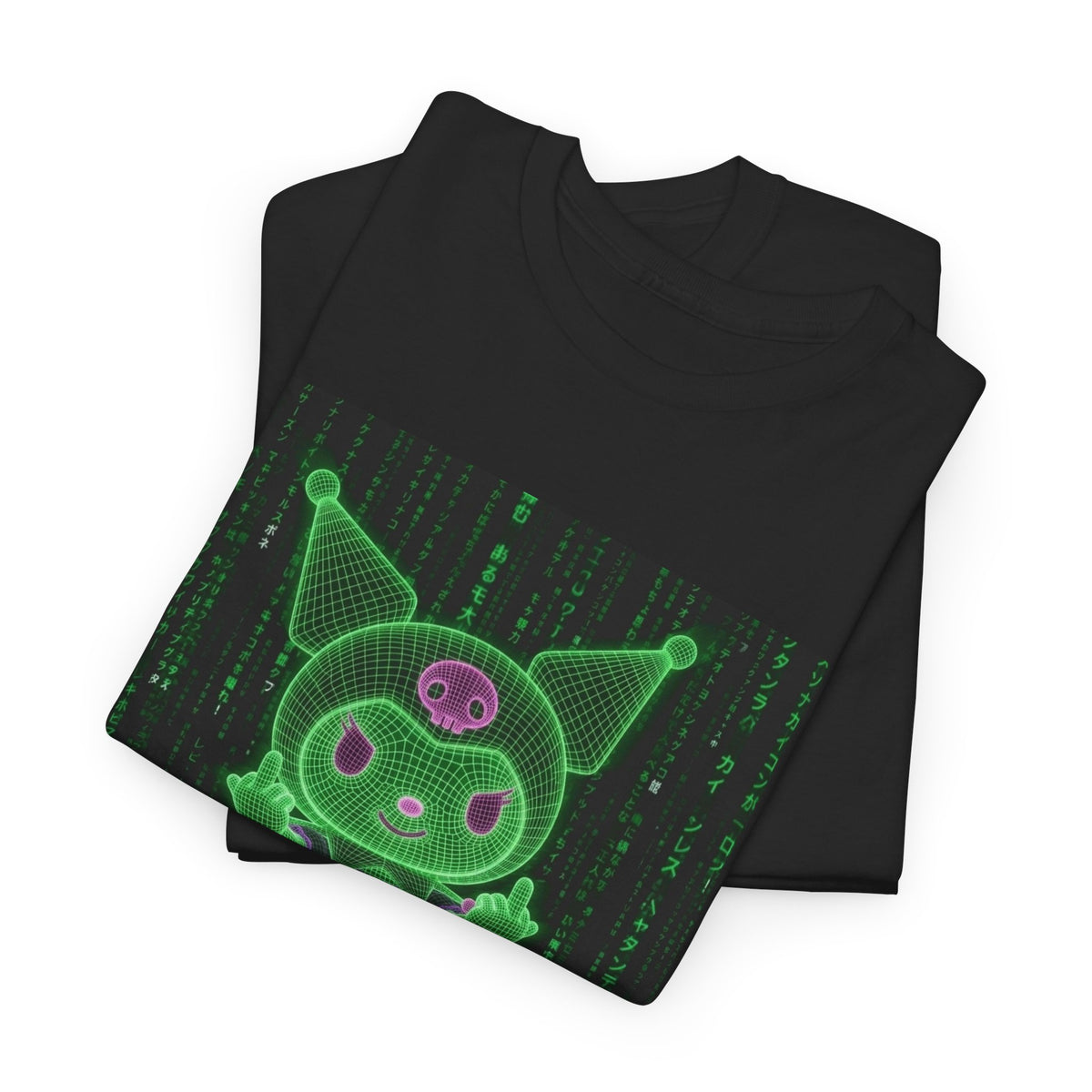 Wireframe Kuromi Skater Grinding Matrix Tee