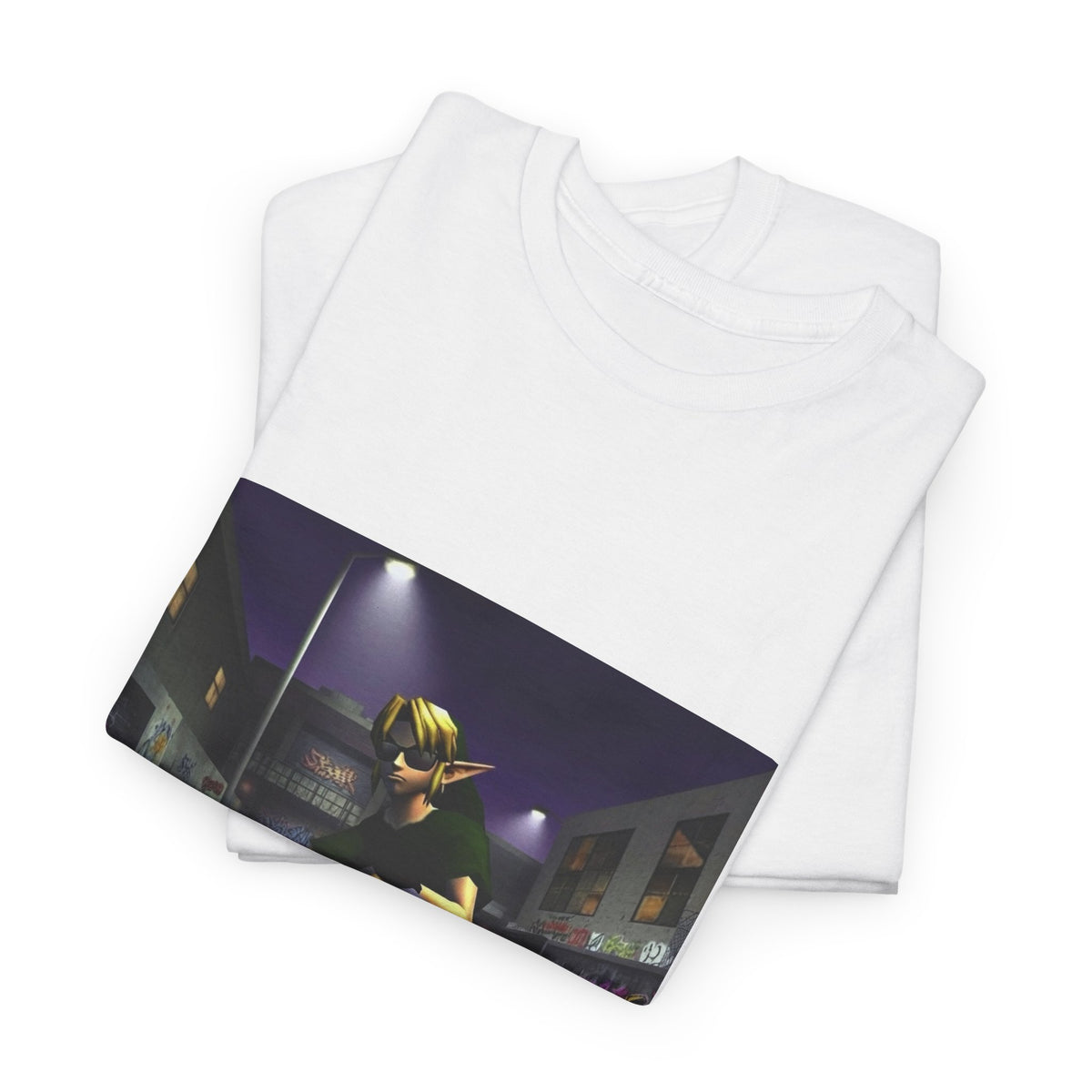 Skater Link Smoking In The Alley Tee
