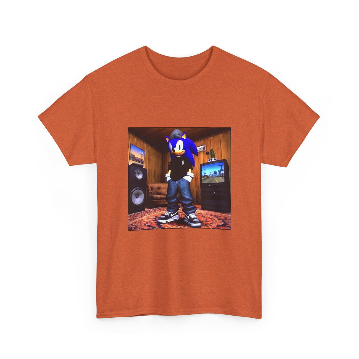 Gamer Sonic Dressed To Chill
