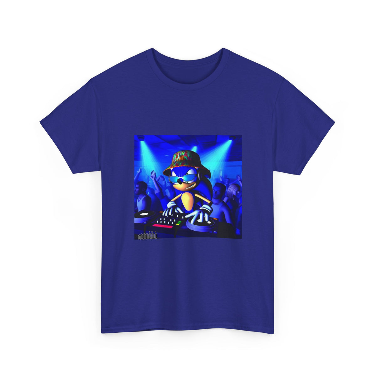 Sonic The Hedgehog DJing At The Club