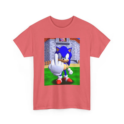 Sonic Flipping Off In The Castle Grounds