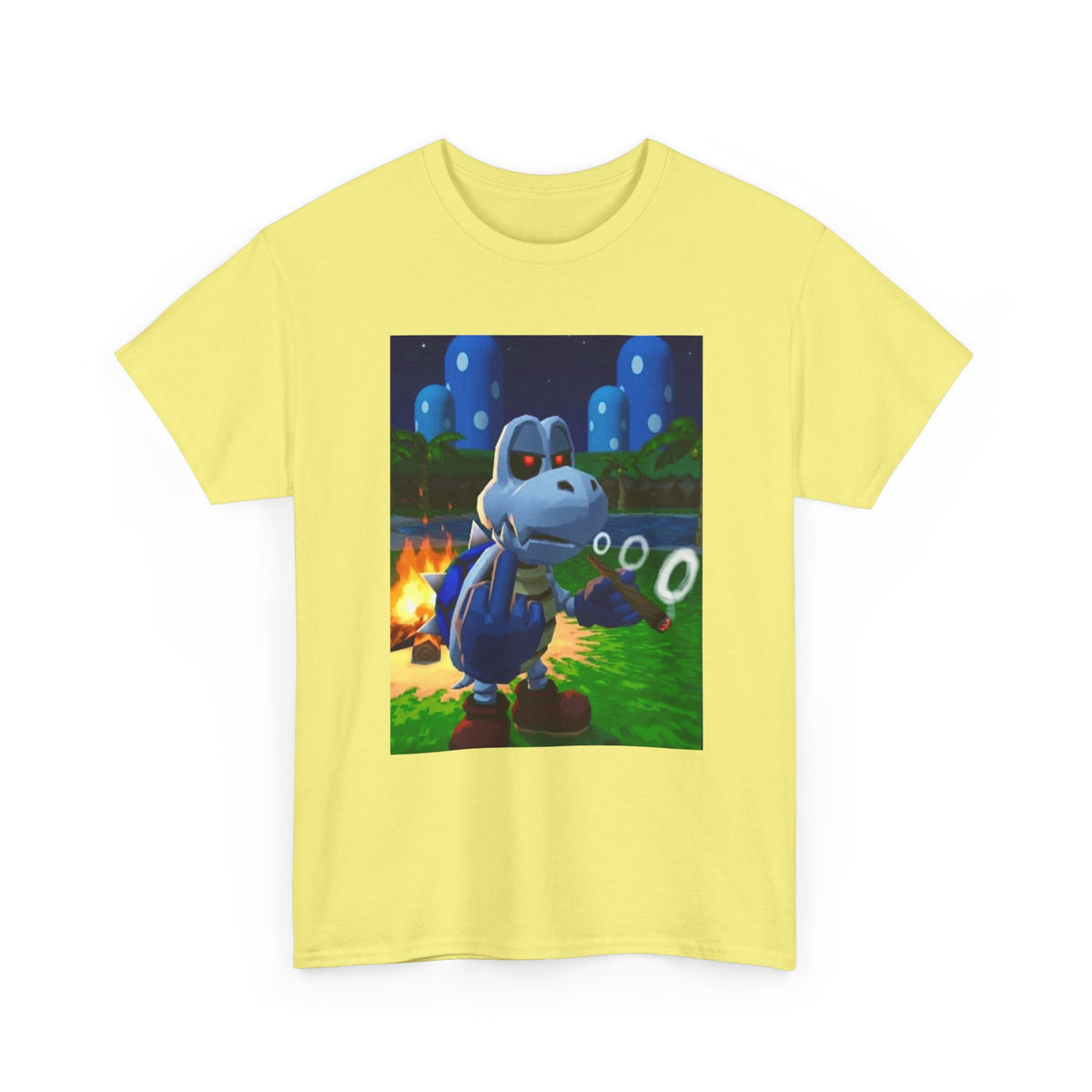 Dry Bones Smoking Blunt Flipping Off Tee