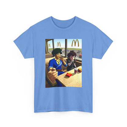 Spike Spiegel And Bowser Jr. Smoking Tee