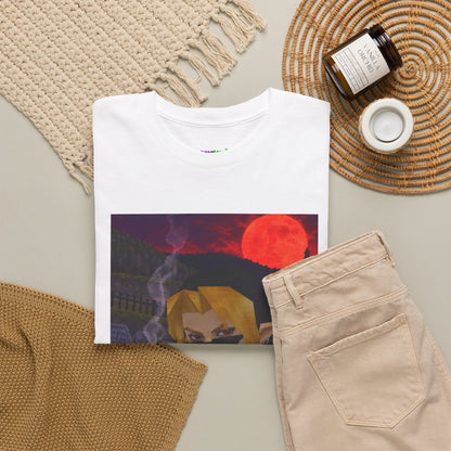 Mystic Green Canvas Graphic Tee