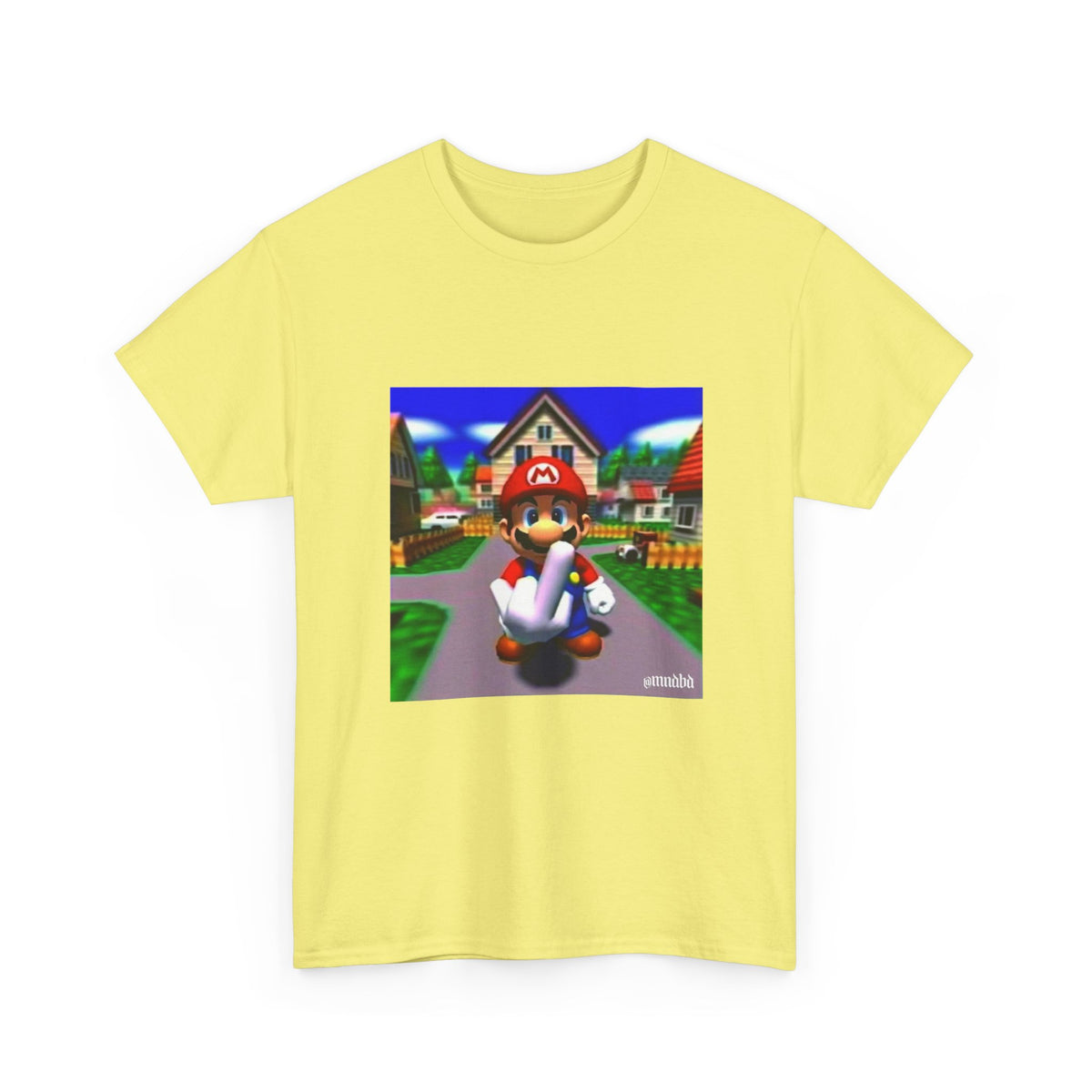 Mario Giving The Finger Tee