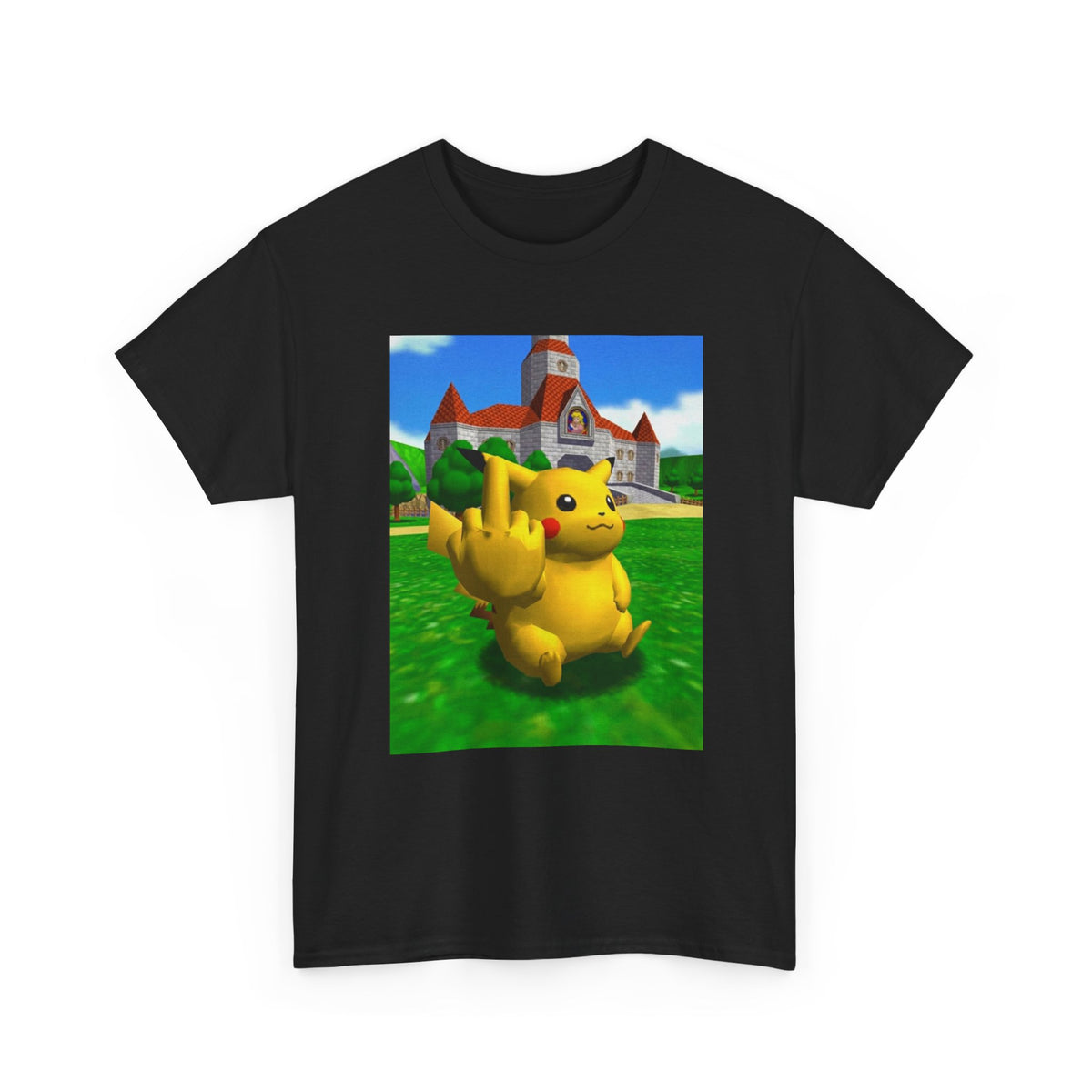 Pikachu Flipping The Bird Tee