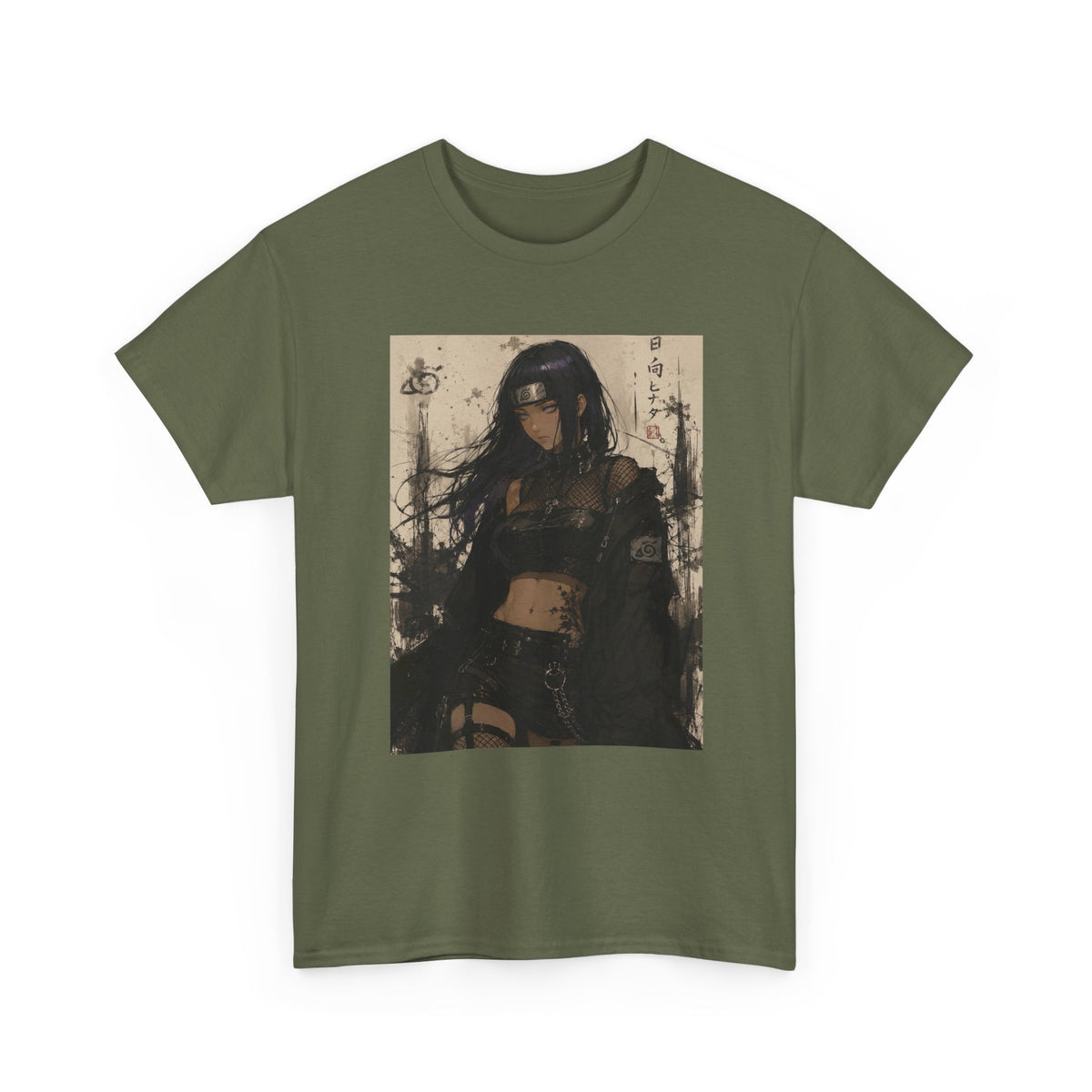 Gothic Hinata With Byakugan Tee
