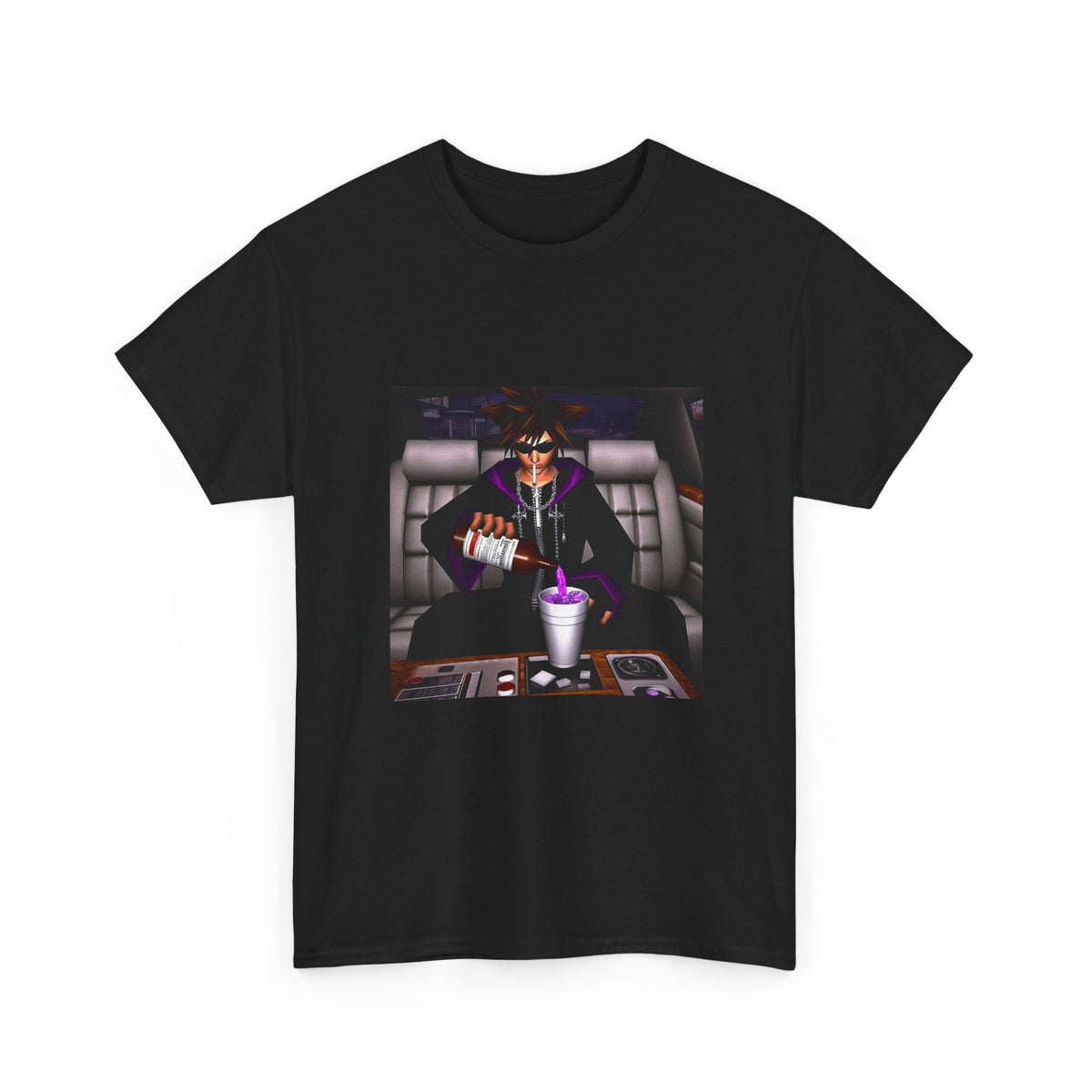 Lean Lord Smirking On Cloud Tee