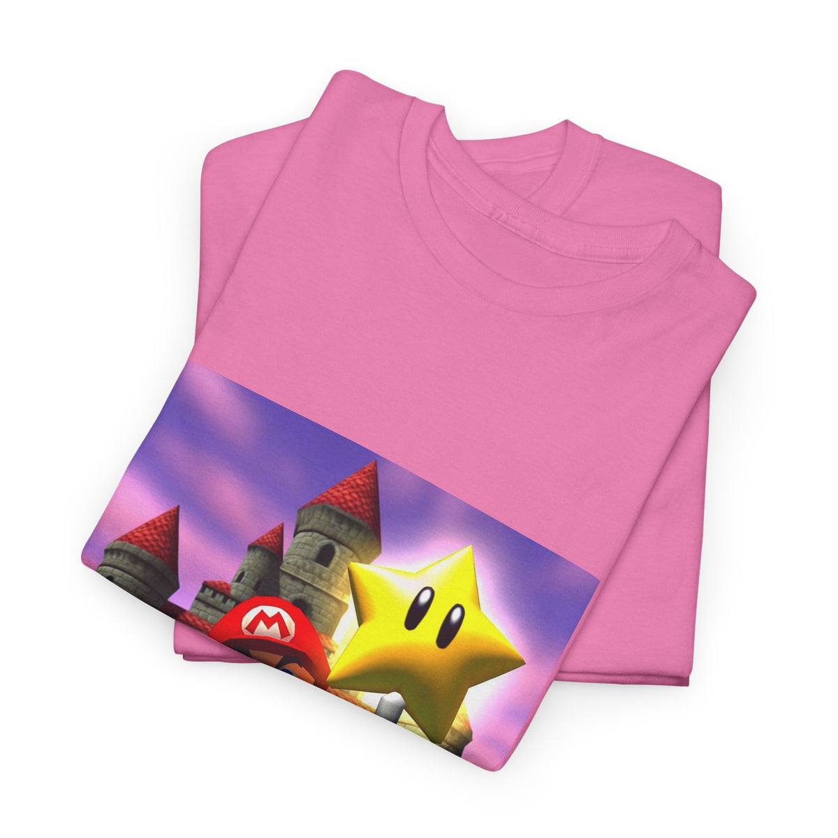 Mario Flips Off The Star Tee