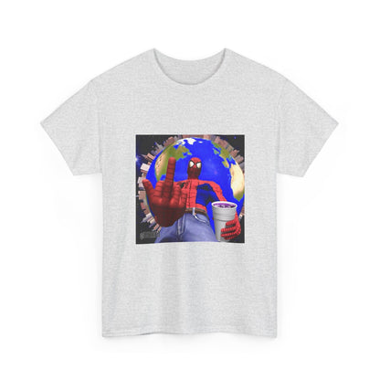 Spider-Man Flipping Off The World Tee