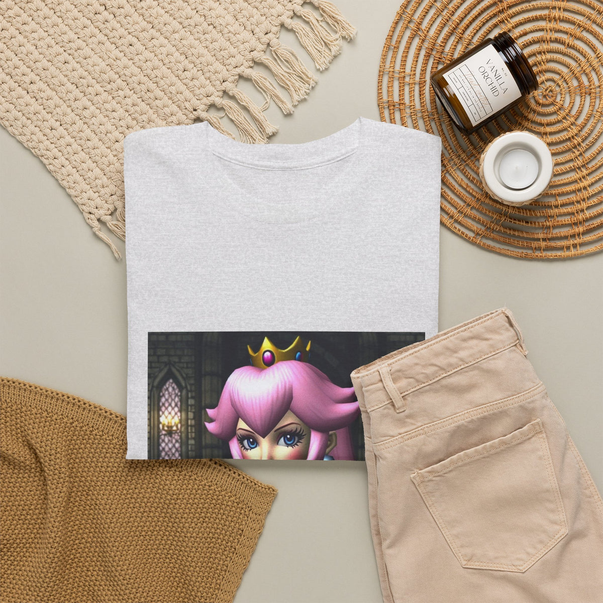 Dark Princess Peach In Castle Tee